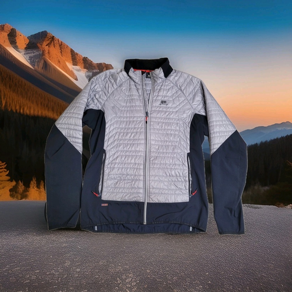 ⛷️State of Elevenate Jacket Mens L Hybrid Spring Insulated Quilted Puffer Skiing